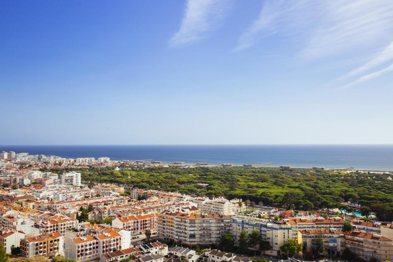 T2 Com Uma Vista Deslumbrante Sobre O Atlantico! Apartment Costa da Caparica Bagian luar foto